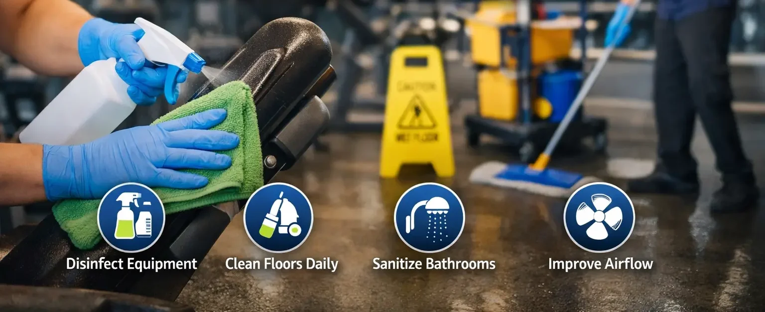 Top Commercial Gym Cleaning Tips for Mosman Park Gyms